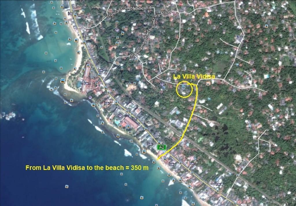 Vidisa Hotel Hikkaduwa Zewnętrze zdjęcie